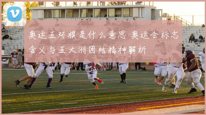 奥运五环旗是什么意思 奥运会标志含义与五大洲团结精神解析